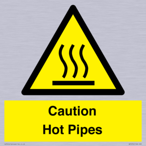Caution Hot Pipes